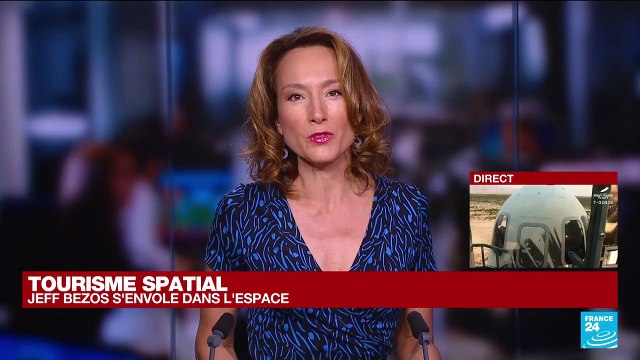 REPLAY - Le milliardaire Jeff Bezos a réussi son vol vers l'espace