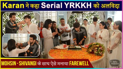 OMG! Karan Kundra Says Goodbye To Serial Yeh Rishta Kya Kehlata Hai | Farewell Pictures Out