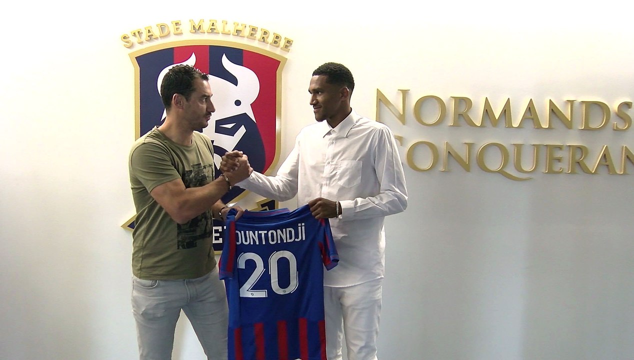 Andréas Hountondji signe son premier contrat professionnel avec le SMCaen jusqu'en 2024
