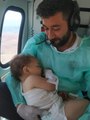 Ambulans helikopterde görevli ATT, Türkiye'nin ikinci defa içini ısıttı