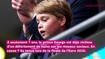 Le prince George critiqué et insulté depuis l'Euro