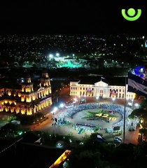 Daniel: "Aquí está Nicaragua, de pie, firme y adelante"