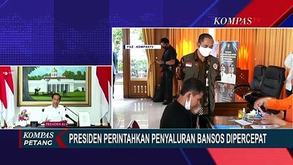 Download Video: Presiden Jokowi Perintahkan Penyaluran Bansos Dipercepat