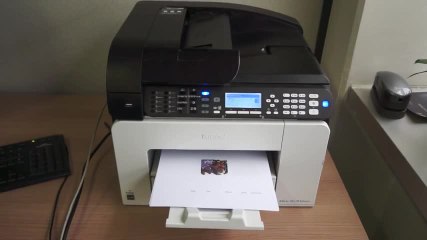 Les Numériques : Ricoh Aficio SG 3110 SFNw, en marche