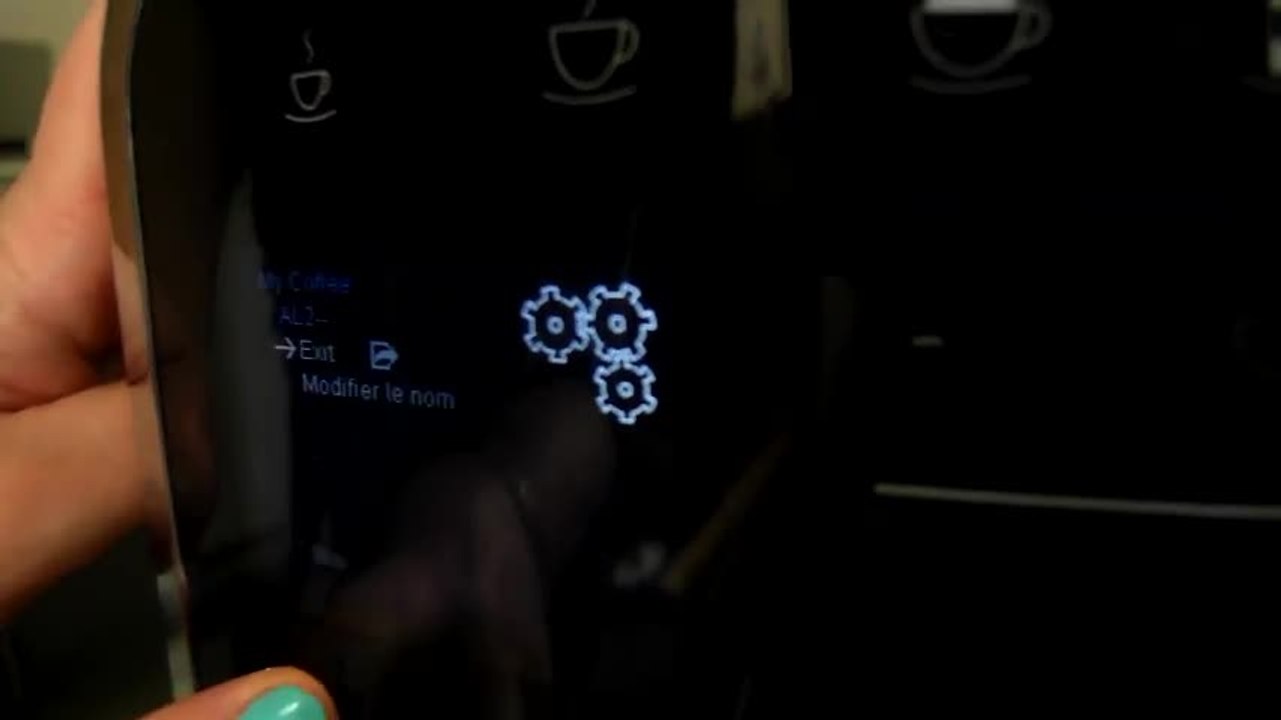 Les Numériques : Melitta Caffeo Barista T personnalisation My Coffee