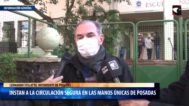 Instan a la circulación segura en las manos únicas de Poasadas