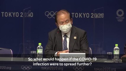 Tokyo 2020 chief not ruling out last-minute cancellation