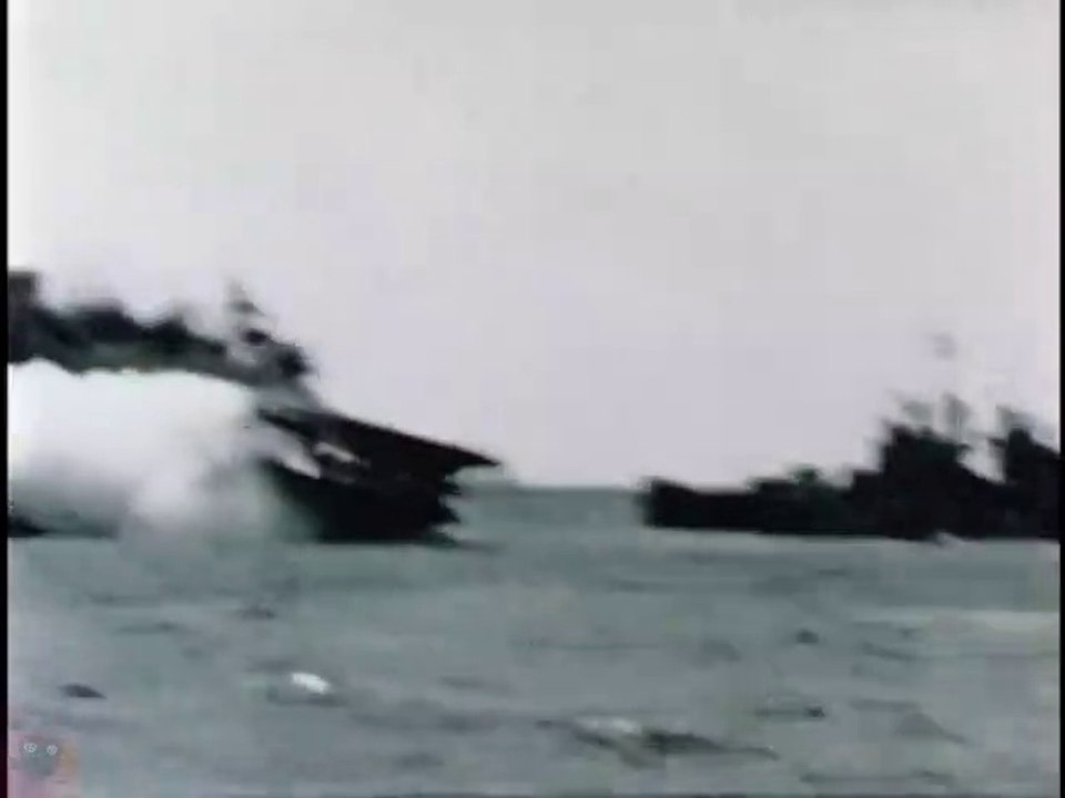 THE SAGA OF THE CARRIER USS FRANKLIN (CV-13) - HOW IT GOT THROUGH THE FIRE - WWII COLOR DOCUMENTARY