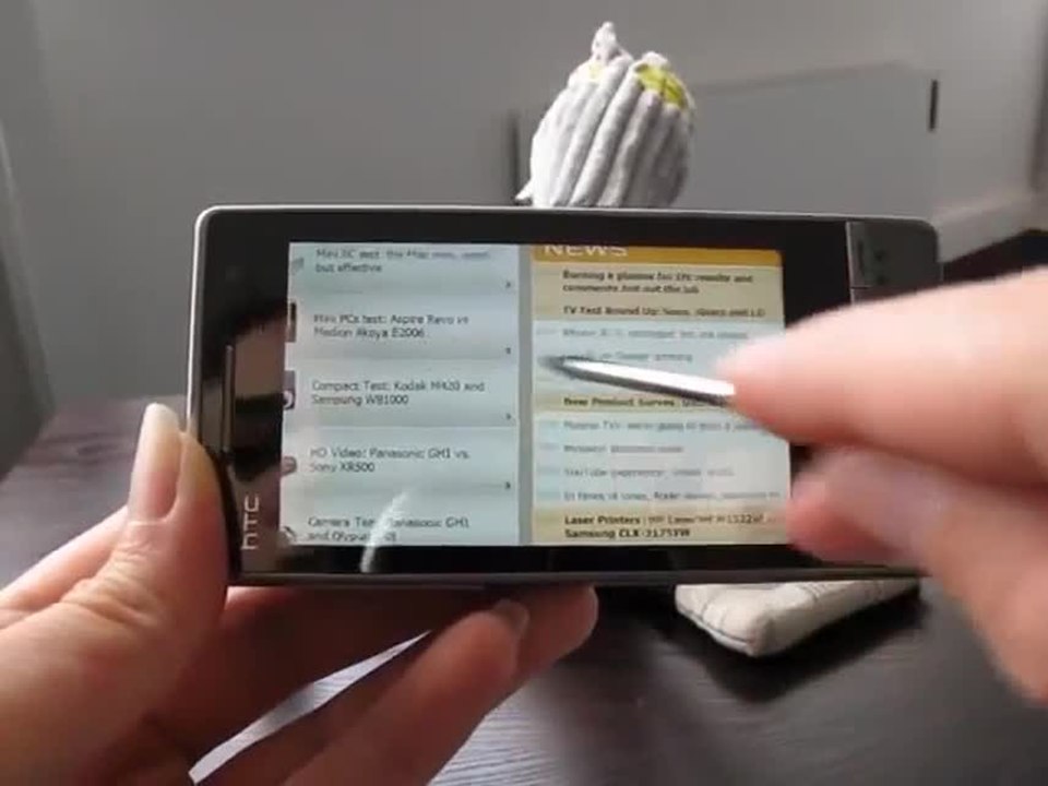 HTC Diamond 2 - DigitalVersus / LesNumeriques HTC Diamond2