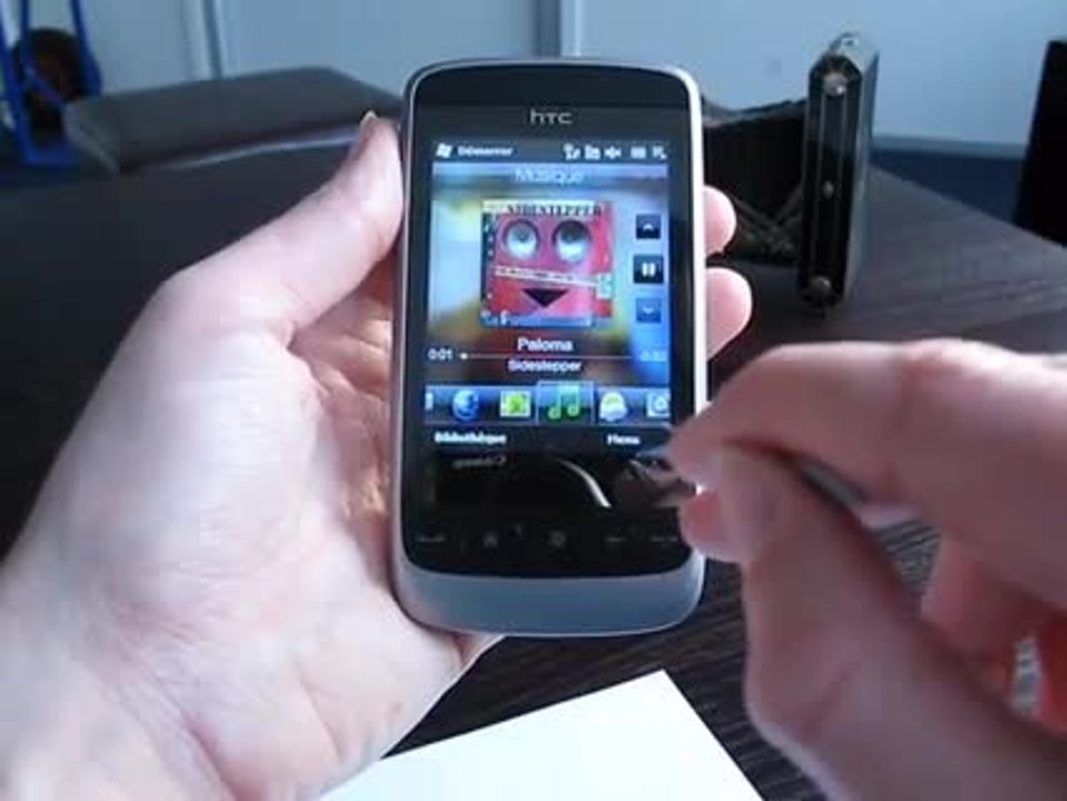 HTC Touch2 - LesNumeriques / DigitalVersus