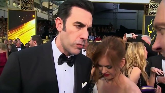 OSCARS 2016 Sacha Baron Cohen goes all serious for a change
