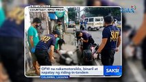 OFW na nakamotorsiklo, binaril at napatay ng riding-in-tandem | Saksi