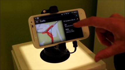 TomTom Android GPS Application on smartphone