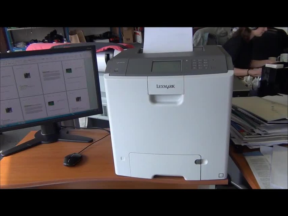 Lexmark C748de Vidéo Dailymotion
