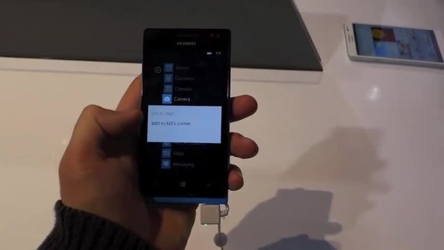 CES 2013 Huawei Ascend W1