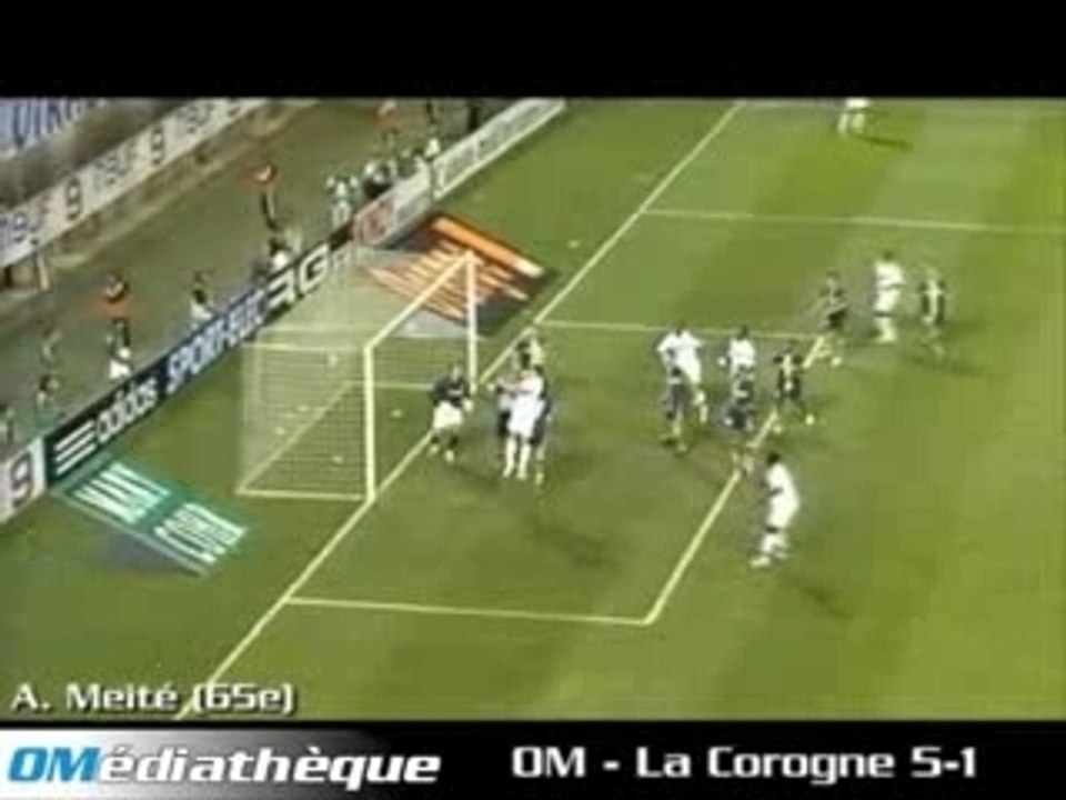 Finale Intertoto  Marseille - La Corogne (5-1)