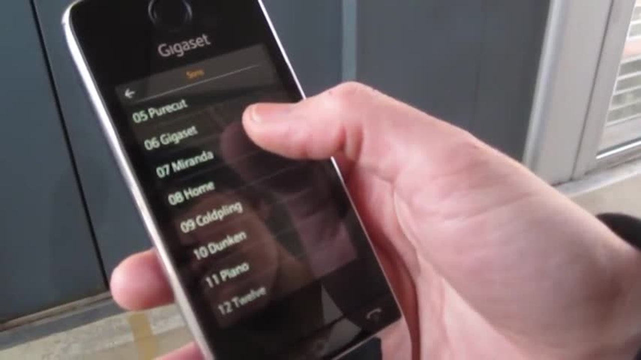 Les Numériques : Téléphone fixe Gigaset SL910A sonneries
