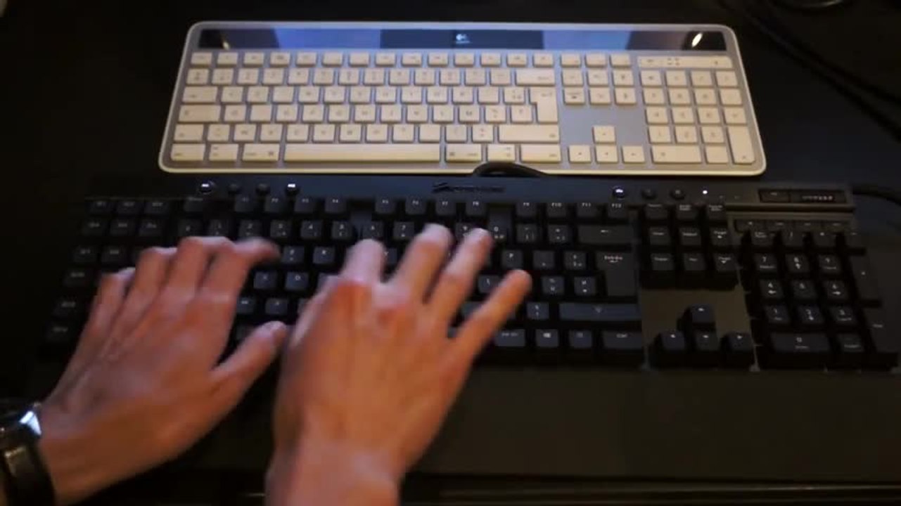 Les Numériques : test clavier Corsair Vengeance K95