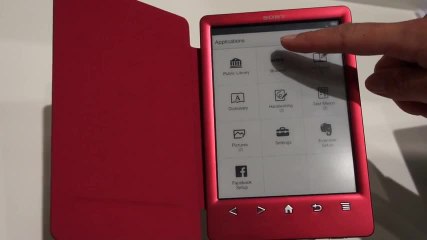 Les Numériques : Prise en main de la Sony PRS-T3