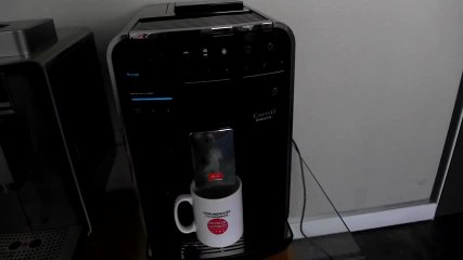 Les Numériques : Melitta Caffeo Barista T, préparation d'un café