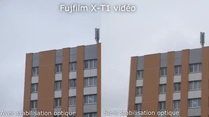 Fujifilm X-T1 test de la stabilisation optique en vidéo : 18-55 mm f/2,8-4 OIS
