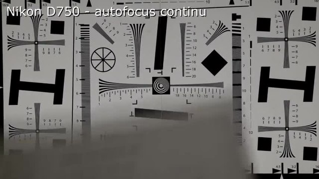 Nikon D750 autofocus vidéo
