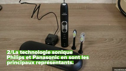 Deux technologies de brosse à dents électrique