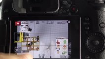 Les Numériques : Navigation dans le menu rapide du GH4