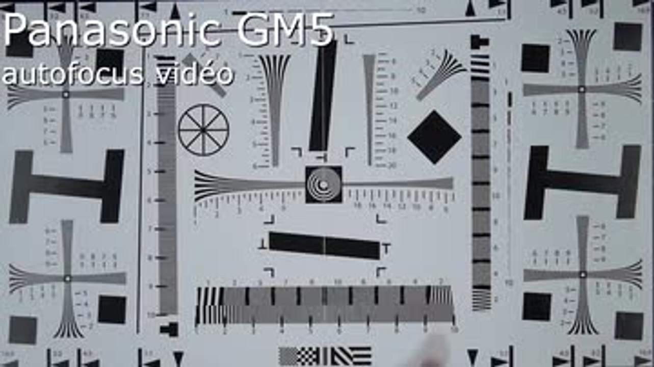 Panasonic GM5 autofocus video