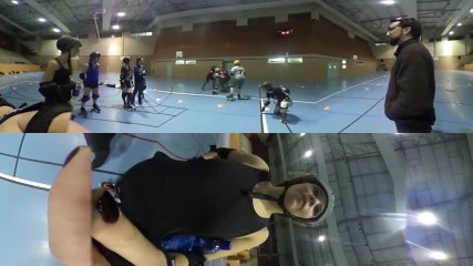Test Ricoh Theta S Roller Derby