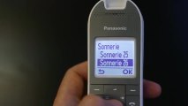 Les Numériques : Les 40 sonneries de téléphone DECT Panasonic KX-TGK310