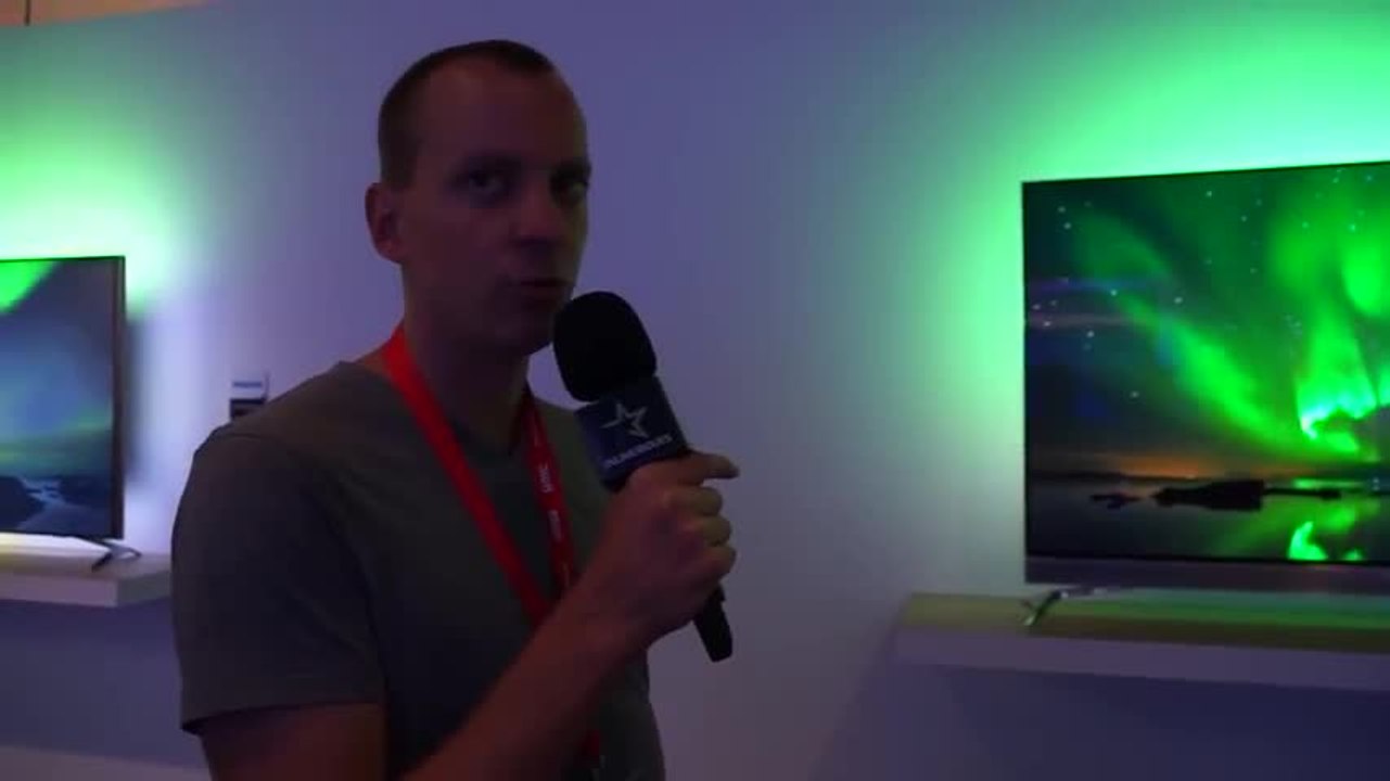 IFA 2016 - Prise en main du téléviseur Philips 55POS901F