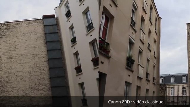 Focus Numérique : Canon 80D mode vidéo normal / HDR