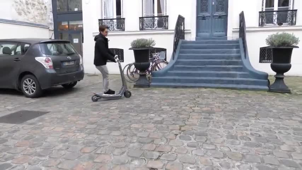 test de la trottinette Lehe Trends: le look avant tout le reste