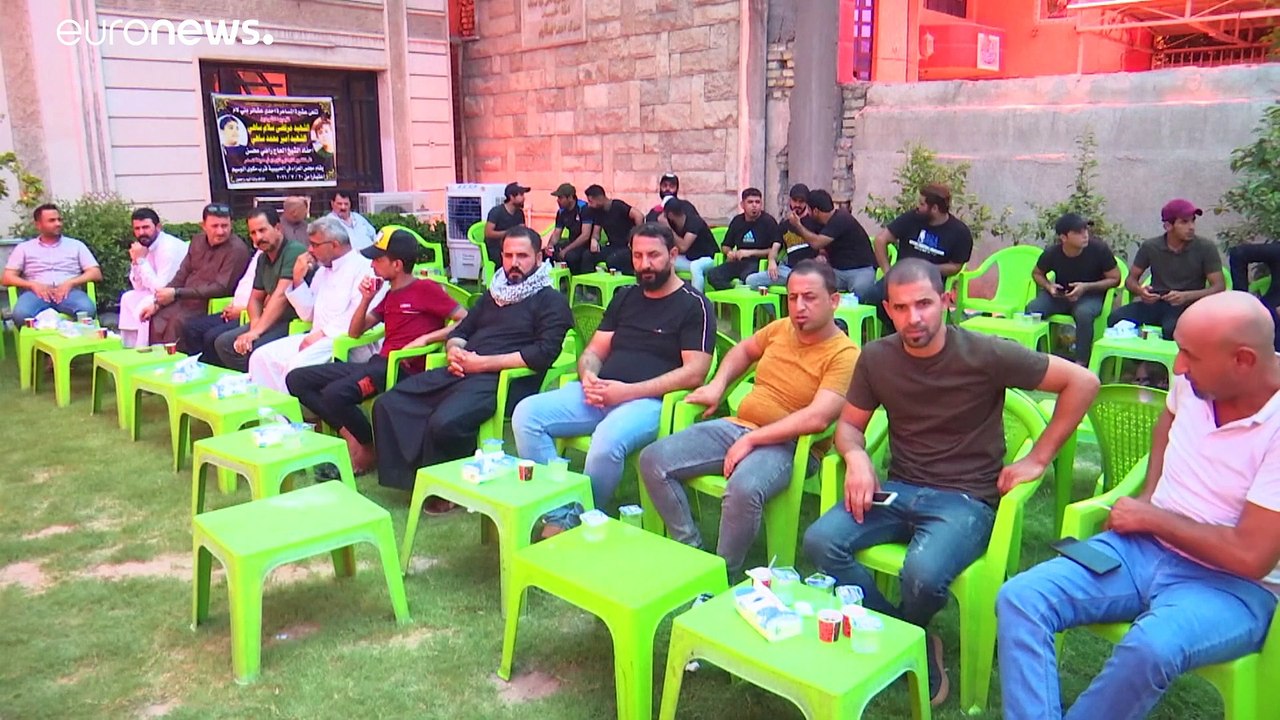 شاهد: تشييع ضحايا انفجار سوق بغداد المروّع