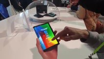 prise en mains smartphone pliable Royole - ces 2019