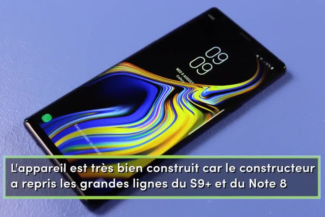 Découverte du Galaxy Note 9