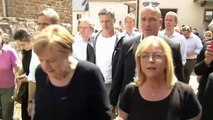 Angela Merkel visita las zonas más afectadas por las inundaciones