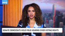 Senate Democrats Hold Rare Field Hearing In Georgia Over Voting Rights