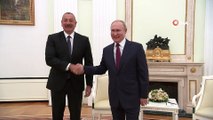 - Azerbaycan Cumhurbaşkanı Aliyev, Rusya Devlet Başkanı Putin bir araya geldi