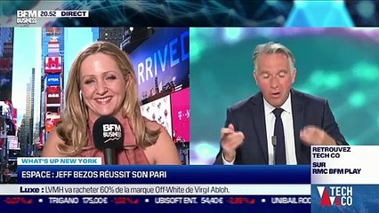What's up New York : Espace, Jeff Bezos réussit son pari - 20/07