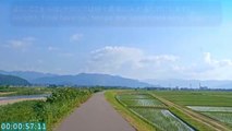 ASMR/binaural｜Japanese rice field. An exhilarating drive in early summer. Jimny JA22｜timer｜爽快・初夏の田んぼドライブ