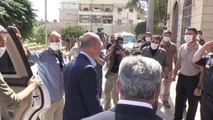 İçişleri Bakanı Soylu, Zeytin Dalı bölgesinde görev yapan güvenlik güçleriyle bayramlaştı
