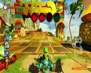 Papu's Pyramid Mirror Mode Gameplay - Crash Team Racing Nitro-Fueled