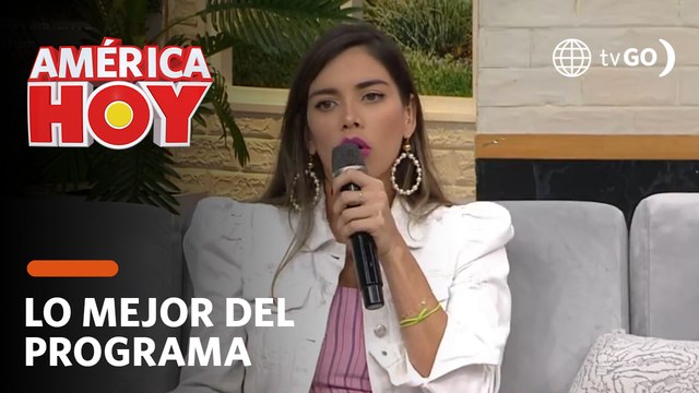 América Hoy: Korina Rivadeneira revela que casi termina con Mario Hart tras revisar su celular (HOY)