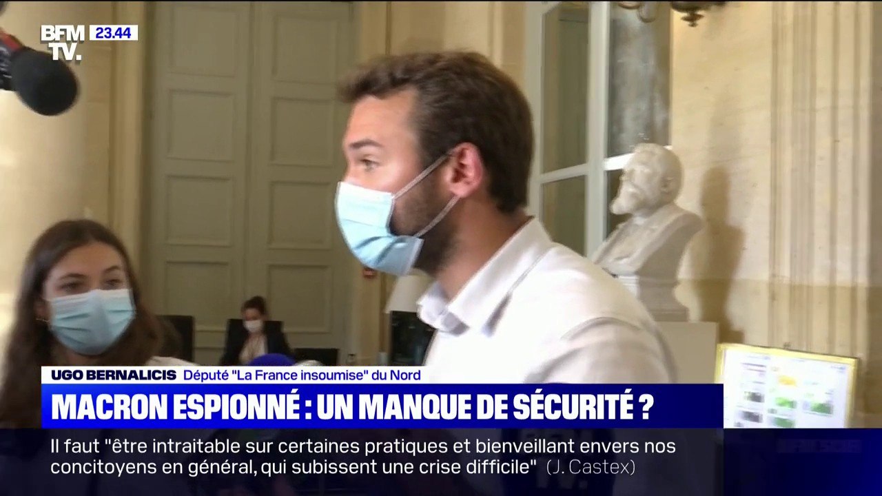 Pegasus: pour Ugo Bernalicis, "il va être urgent de revenir à autre chose que le smartphone pour communiquer" si la sécurité n'est pas assurée