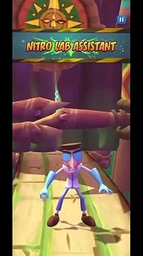 Nitro Lab Assistant Battle Run Gameplay - Crash Bandicoot: On The Run! (Season 4 Boss)