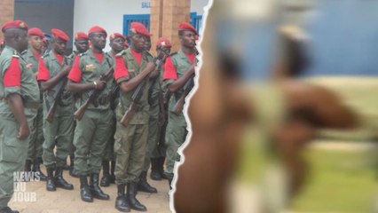 CAMEROUN - DES GENDARMES INTERROMPENT UNE PART ZE GEANTE  D'UNE VINGTAINE DE PERSONNES