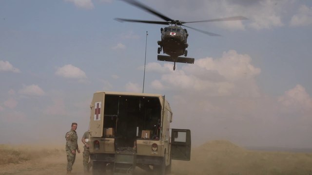 US Military News • US Army • Execute MEDEVAC Training • Bulgaria on July 14 2021
