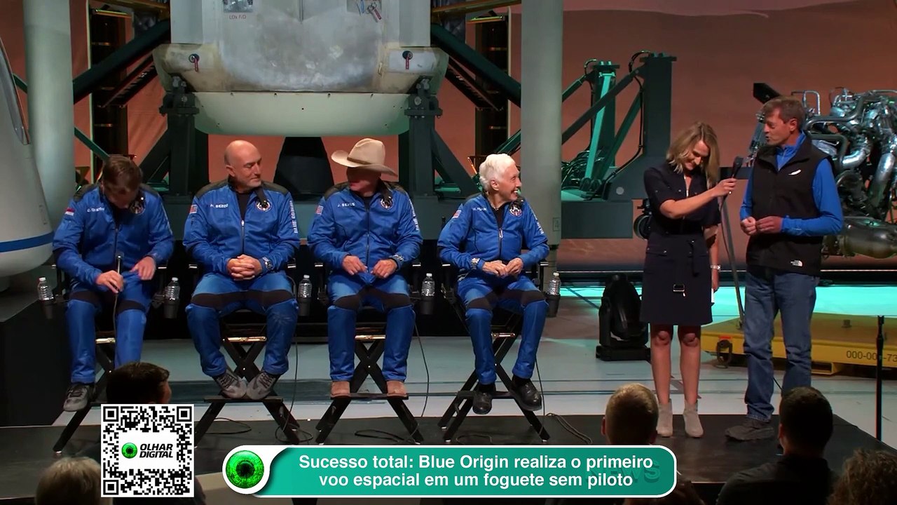 Sucesso total Blue Origin realiza o primeiro voo espacial em um foguete sem piloto